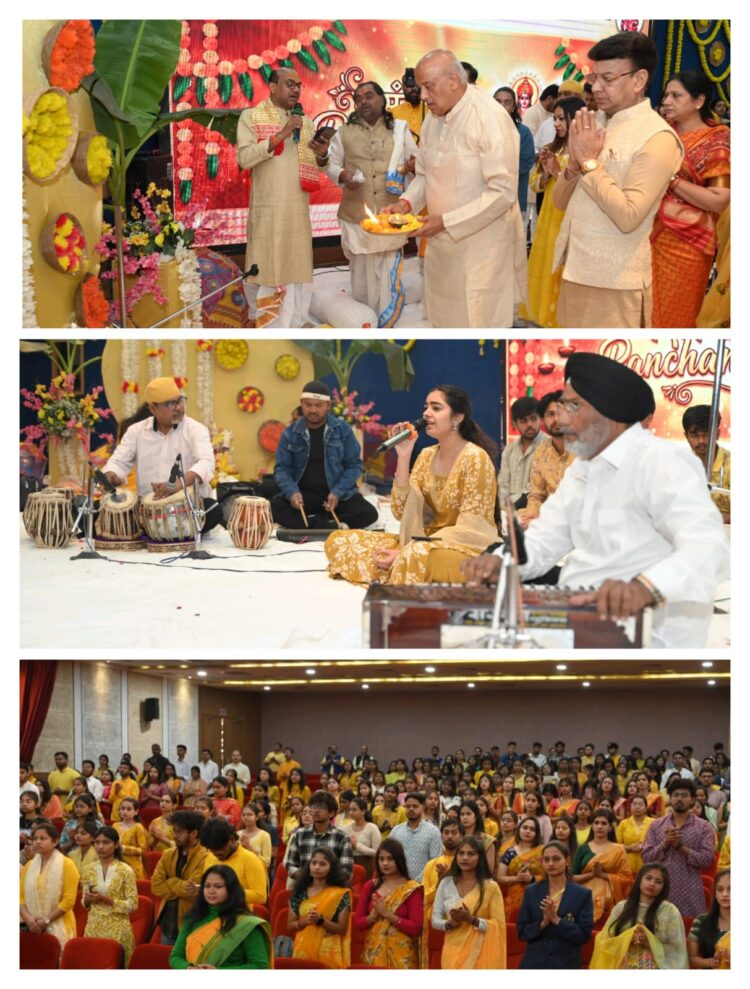 ’’विद्या की देवी माँ सरस्वती की आराधना संग मैक में गूँजा बसंत पंचमी का भव्य महोत्सव’’