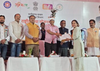 डीके कॉलेज बलौदाबाजार में राज्य स्तरीय एनएसएस शिविर का हुआ समापन,उच्च शिक्षा मंत्री ने कहा-युवाओं की ऊर्जा ही राष्ट्र की असली ताकत