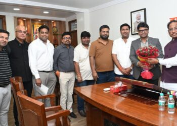 मुख्यमंत्री साय से क्रेडाई और रियल एस्टेट के प्रतिनिधिमंडल ने की सौजन्य मुलाकात