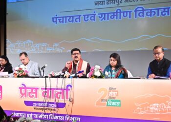 देश में प्रतिदिन सबसे अधिक पीएम आवास बनाने वाला राज्य छतीसगढ़ – उपमुख्यमंत्री विजय शर्मा